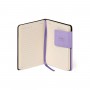 TACCUINO quaderno MY NOTEBOOK a righe VIOLA small LEGAMI con elastico 9,5 X 13,5 CM lavender Legami - 2