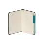 TACCUINO quaderno MY NOTEBOOK a righe VERDE small LEGAMI con elastico 9,5 X 13,5 CM malachite green Legami - 3