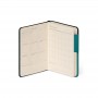 TACCUINO quaderno MY NOTEBOOK a righe VERDE small LEGAMI con elastico 9,5 X 13,5 CM malachite green Legami - 5