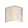TACCUINO quaderno MY NOTEBOOK pagina bianca VIOLA small LEGAMI con elastico 9,5 X 13,5 CM lavender Legami - 4