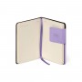 TACCUINO quaderno MY NOTEBOOK pagina bianca VIOLA small LEGAMI con elastico 9,5 X 13,5 CM lavender Legami - 2