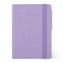 TACCUINO quaderno MY NOTEBOOK pagina bianca VIOLA small LEGAMI con elastico 9,5 X 13,5 CM lavender Legami - 1