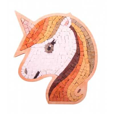 UNICORNO mosaico con cornice MOSAIC BOX formato SPECIAL creativamente KIT ARTISTICO età 8+ Creativamente - 1