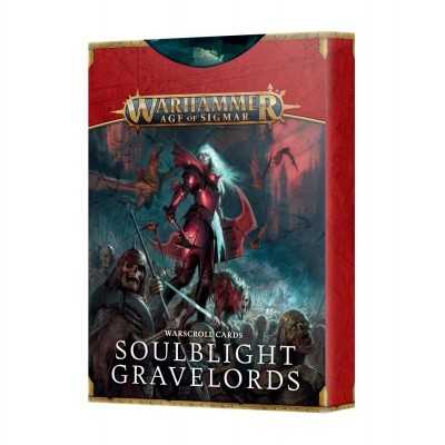 SOULBLIGHT GRAVELORDS warscroll cards IN ITALIANO warhammer AGE OF SIGMAR età 12+ Games Workshop - 1