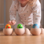 EGGY nasce da un uovo MILANIWOOD fatto in italia IN LEGNO età 1+ MILANIWOOD - 4