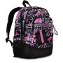 ZAINO scuola ADVANCED seven CHULKY backpack NERO ROSA vol 30 litri SEVEN - 3