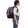 ZAINO scuola ADVANCED seven CHULKY backpack NERO ROSA vol 30 litri SEVEN - 9