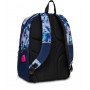 ZAINO scuola ADVANCED seven CLOUDY SHAPES backpack BLU vol 30 litri CON USB PLUG SEVEN - 7