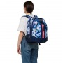 ZAINO scuola ADVANCED seven CLOUDY SHAPES backpack BLU vol 30 litri CON USB PLUG SEVEN - 9