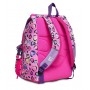 ZAINO scuola ESTENSIBILE BIG sdoppiabile SJ GANG seven FLEECY backpack GIRL vol 21 28 litri ROSA SEVEN - 7