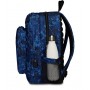 ZAINO scuola FREETHINK seven BLU backpack BOY vol 34 litri CON USB PLUG fantasia SEVEN - 2