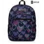 ZAINO scuola FREETHINK seven CUORI backpack GIRL vol 34 litri CON USB PLUG fantasia SEVEN - 1