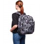 ZAINO scuola FREETHINK seven GRIGIO VIOLA backpack GIRL vol 34 litri CON USB PLUG fantasia SEVEN - 8