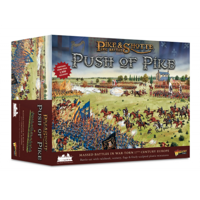 PUSH OF PIKE warlord games PIKE & SHOTTE EPIC BATTLES in inglese STARTER SET oltre 1300 miniature Warlord Games - 1