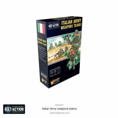 ITALIAN ARMY WEAPONS TEAMS Bolt Action miniature esercito italiano 2a guerra mondiale Warlord Games - 1
