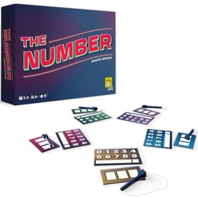THE NUMBER gioco da tavolo PARTY GAME bluff e astuzia IN ITALIANO età 8+ Asmodee - 1