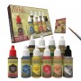 STARTER PAINT SET wargames hobby KIT DI 10 COLORI warpaints CON PENNELLO the army painter THE ARMY PAINTER - 2