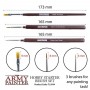HOBBY STARTER BRUSH SET con 3 pennelli assortiti THE ARMY PAINTER miniature & model tools THE ARMY PAINTER - 2