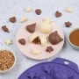 STAMPI ASSORTITI in silicone PER CIOCCOLATINI chocolate factory CON 12 FORME per bambini CHEFCLUB cucina KIDS età 4+ CHEFCLUB - 