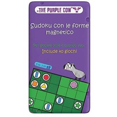 SUDOKU CON LE FORME gioco magnetico in italiano rompicapo solitario da viaggio The Purple Cow The Purple Cow - 1