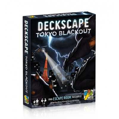 DECKSCAPE escape room TOKYO BLACKOUT gioco di carte ROMPICAPO dvgiochi IN ITALIANO anche in solitario daVinci Games - 1