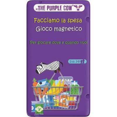FACCIAMO LA SPESA gioco magnetico DA VIAGGIO in italiano PORTATILE classico THE PURPLE COW età 3+ The Purple Cow - 1