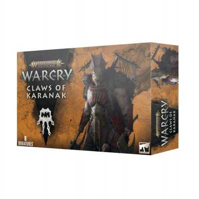 WARCRY CLAWS OF KARANAK ARTIGLI warband 8 miniature Khorne Warhammer Age of Sigmar Games Workshop - 1