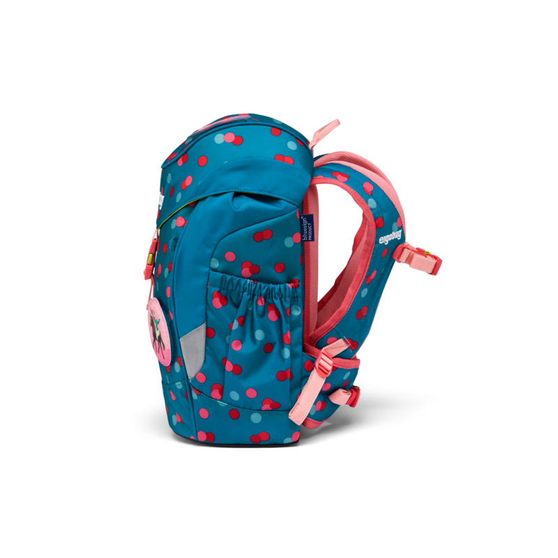 Ergobag Mini Zaino Asilo Ergonomico Per Bambini | 10 Litri, Porta DIN A4 | Con Cinture E Riflettori | Realizzato Con PET Riciclato