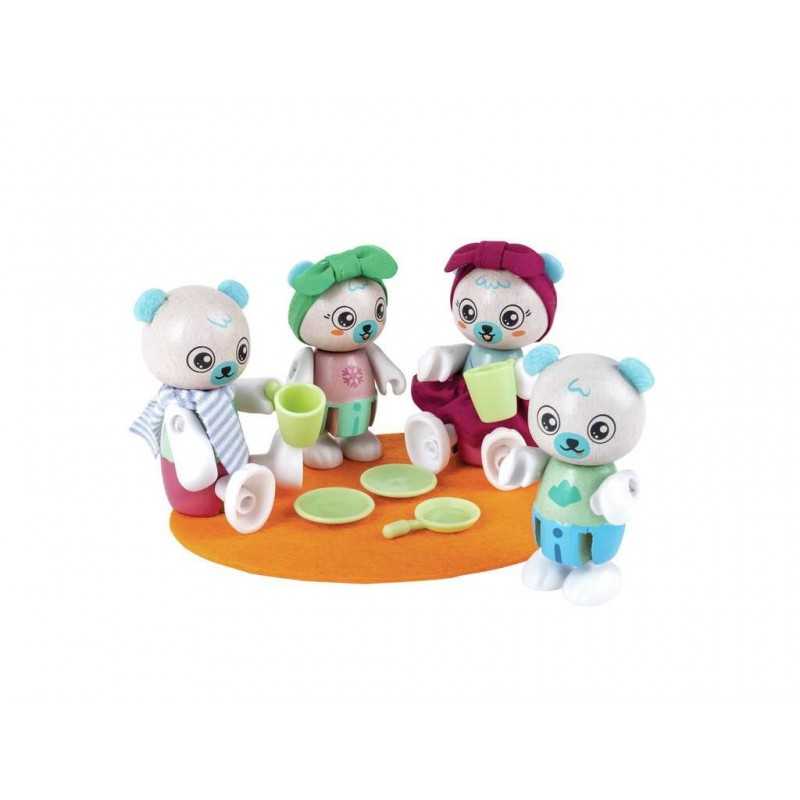 Learning Resources Three Bear Family – Set 80 Orsetti Colorati In 4 Colori, Per Imparare Numeri E Misure Giocando - 3