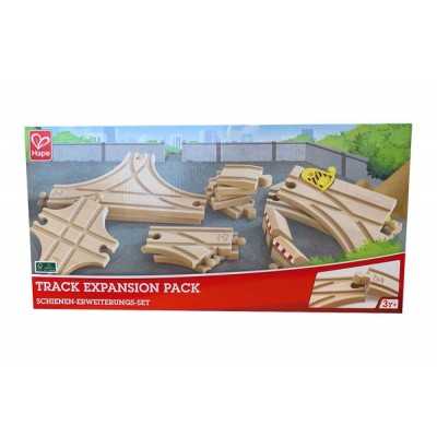 SET ESPANSIONE BINARI AVANZATO track expansion pack HAPE ferrovia in legno E3733 età 3+ Hape - 2