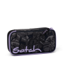 ZAINO scuola SATCH pack set BETTY GREY limited edition CON BORRACCIA ASTUCCIO E SACCA ergonomico NERO E VIOLA Satch - 4