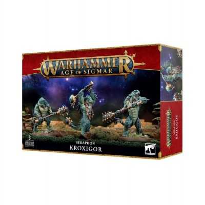 KROXIGOR 3 miniature Serpahon Warhammer Age of Sigmar Games Workshop - 1