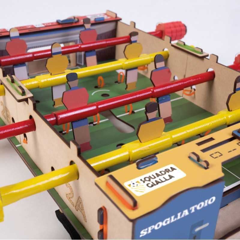 Kit Mattoncini Da Costruzione Pallone Da Calcio 10 Cm - 800 Pezzi In ABS Con Istruzioni E Pezzi Di Ricambio