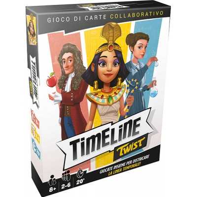 TIMELINE TWIST party game + CARTE PROMO gioco collaborativo LINEA TEMPORALE asmodee IN ITALIANO età 8+ Asmodee - 2