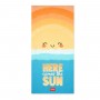 BEACH TOWEL SUN sole telo mare Legami GOOD VIBES cm 85x180 tessuto sintetico Legami - 1