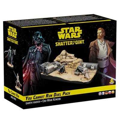 Star Wars Shatterpoint You cannot run duel pack espansione Darth Vader Obi-Wan Kenobi miniatures ATOMIC MASS GAMES - 1