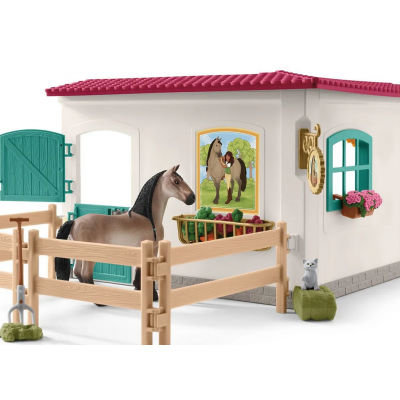 SCUDERIA per cavalli SCHLEICH miniature in resina HORSE CLUB set