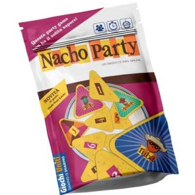 NACHO PARTY gioco da tavolo IN ITALIANO giochi uniti PUSH YOUR LUCK età 7+ Giochi Uniti - 1
