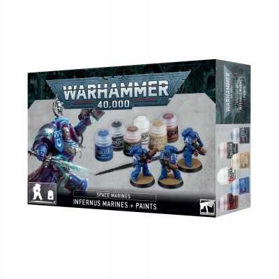 INFERNUS MARINES PAINT SET Space Marins Warhammer 40000 miniature e colori Games Workshop - 1