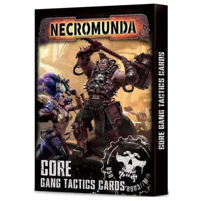 CORE GANG TACTICS CARDS mazzo di 26 carte NECROMUNDA games workshop IN INGLESE età 12+ Games Workshop - 1