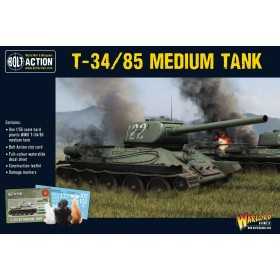 T 34 85 MEDIUM TANK carro armato sovietico BOLT ACTION miniatura in plastica WARLORD GAMES scala 1/56 Warlord Games - 1