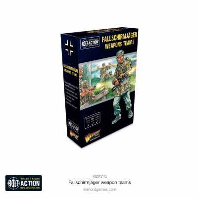 FALLSCHIRMJAGER ARMY WEAPONS TEAM BOLT ACTION esercito americano miniature in plastica WARLORD GAMES Warlord Games - 1