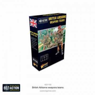 BRITISH AIRBORNE WEAPONS TEAM BOLT ACTION esercito britannico miniature in plastica WARLORD GAMES Warlord Games - 1