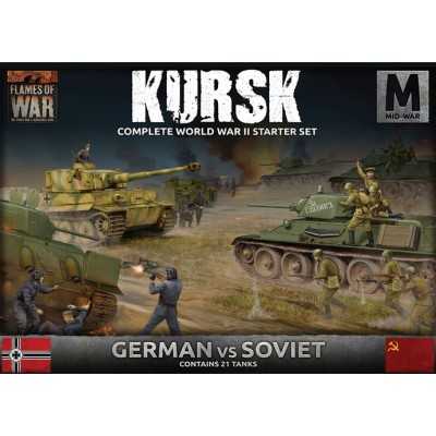 KURSK seconda guerra mondiale STARTER SET in inglese FLAMES OF WAR età 14+ Battlefront Miniatures - 1