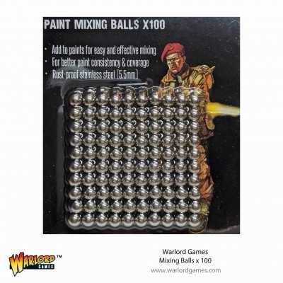 PAINT MIXING BALLS x100 acciaio inossidabile WARLORD GAMES 14+ Warlord Games - 1