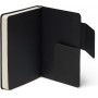 TACCUINO quaderno MY NOTEBOOK pagina bianca NERO small LEGAMI con elastico 9,5 X 13,5 CM black Legami - 2