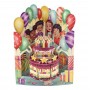 BIRTHDAY CAKE biglietto d'auguri SWING CARD santoro 3D POP UP Santoro - 1