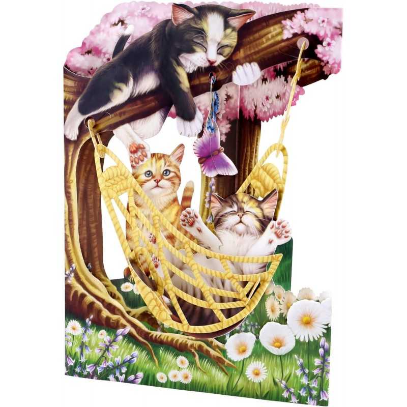 SANTORO Pirouette, Biglietto D'Auguri Pop-Up 3D - Cocktail - Per Lei, Lui, Amici, Compleanno, Congratulazioni, Celebrazione | Biglietto D'Auguri Cocktail Per Uomini E Donne | Carte Fatte A Mano