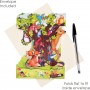 WOODLAND ANIMALS biglietto d'auguri SWING CARD santoro 3D POP UP Santoro - 5