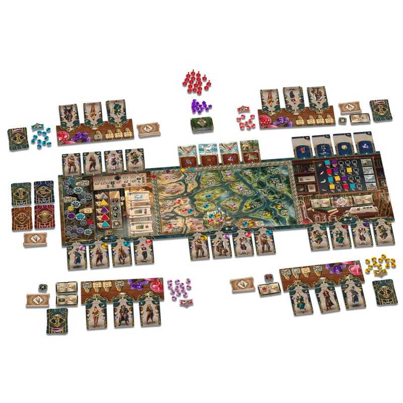 TacTiki Giochi Da Tavolo DRW92231 - Gioco Di Strategia Tattica Per Due Giocatori, Con Miniature E Meccaniche Di Memoria